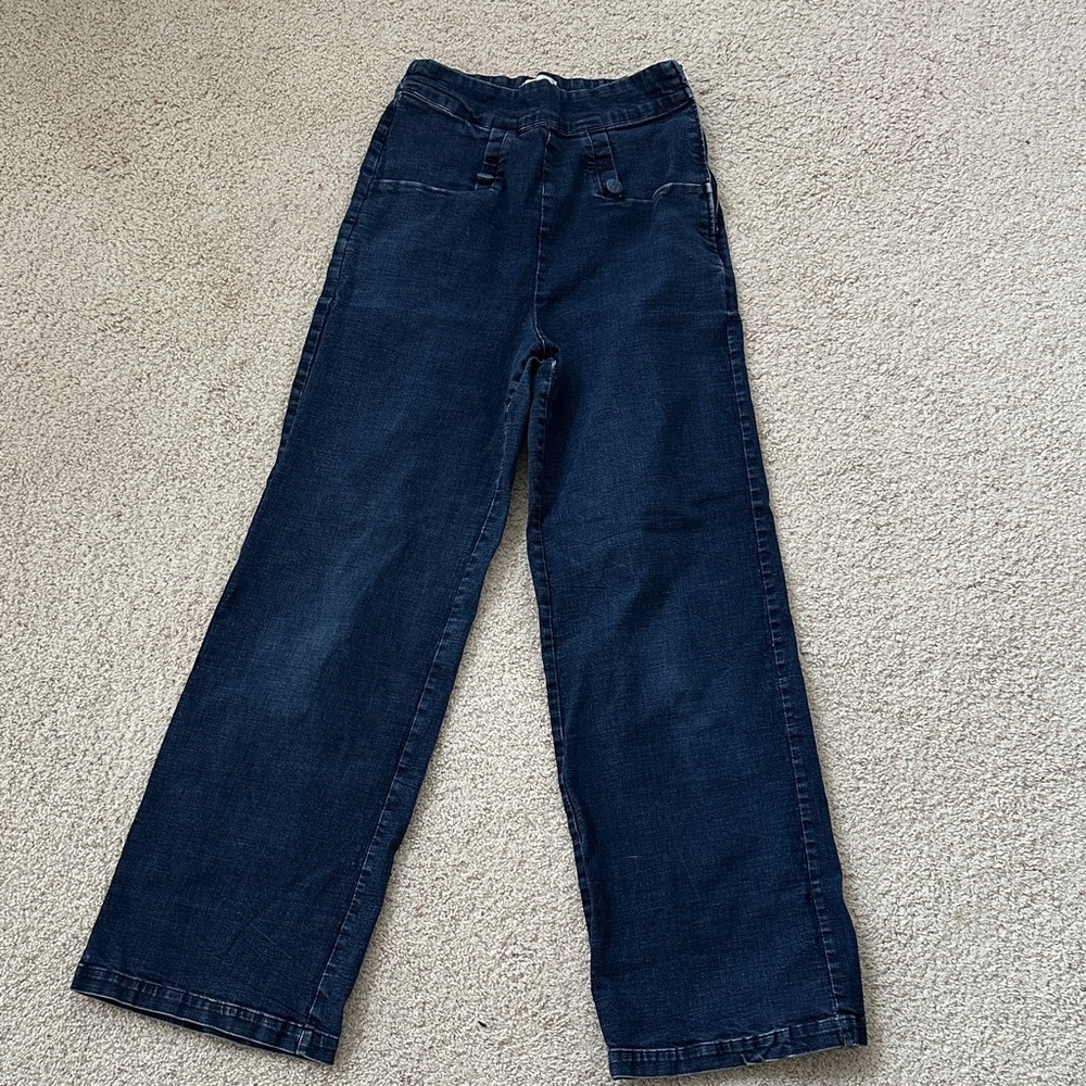 Unique Vintage high waisted Blue Jeans
